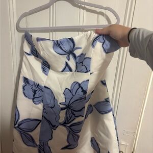 Showpo Blue Floral Dress
